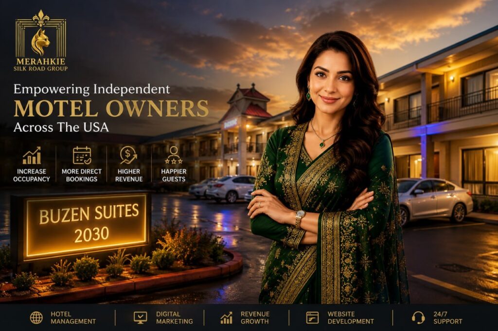 Hotel Marketing: Increase Direct Bookings & Hotel Revenue Professional Hotel OTA Management dashboard showing booking optimization, revenue management, pricing strategy, and increased hotel occupancy.
